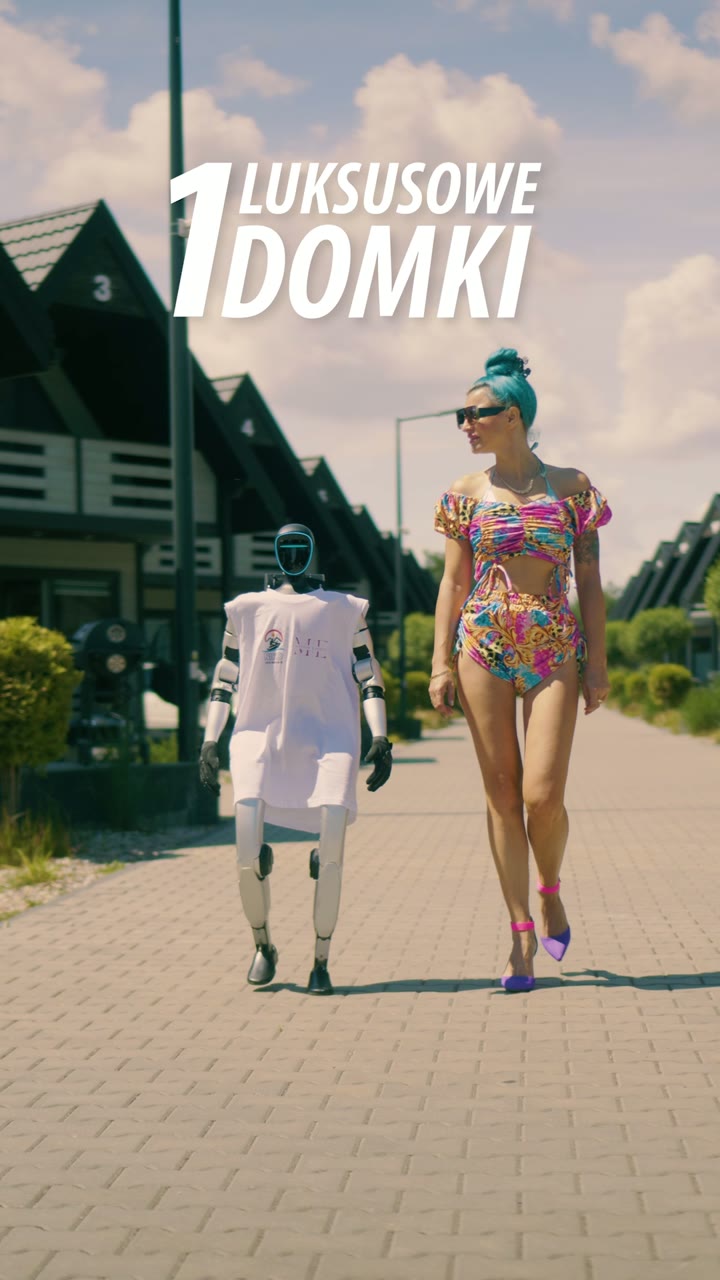 Kadr z materiału: AGBE i robot w NIKO Jeziorsko